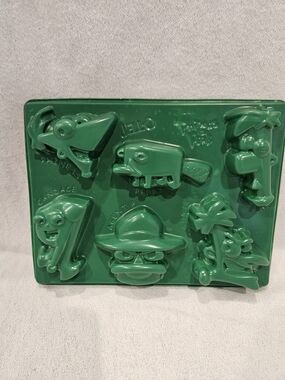 Green Cartoon Character Silicone Mold for Baking and Gelatin